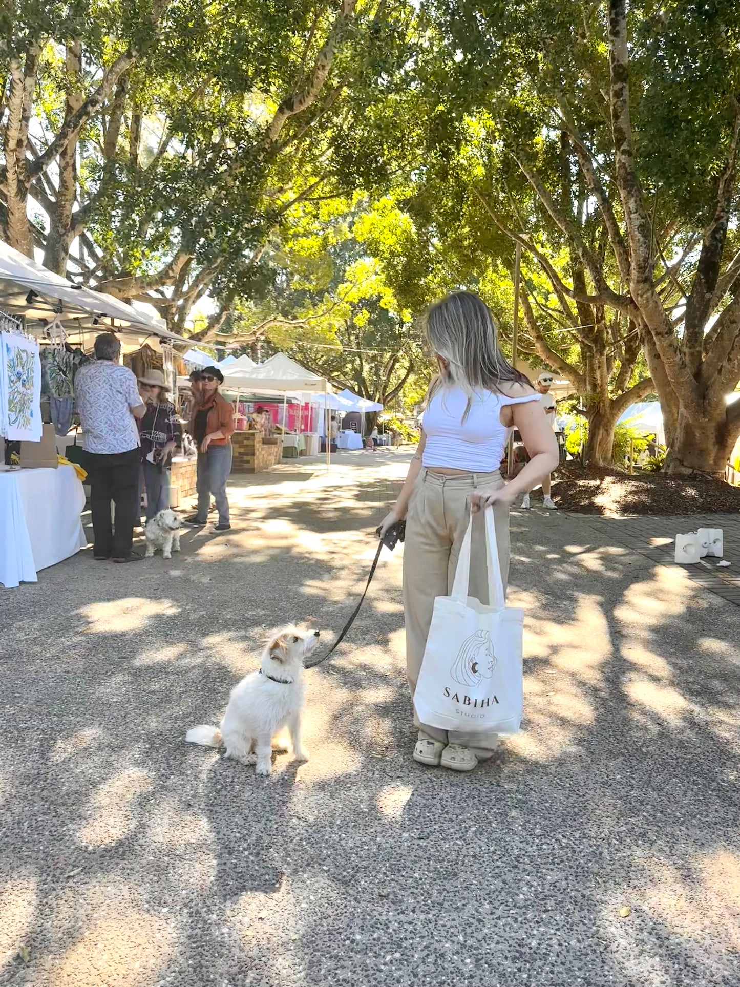 Marketta Tote Bag - White