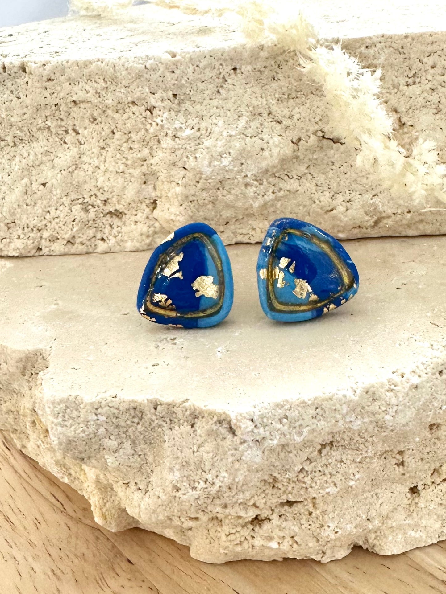 Pascalle Studs - Blue