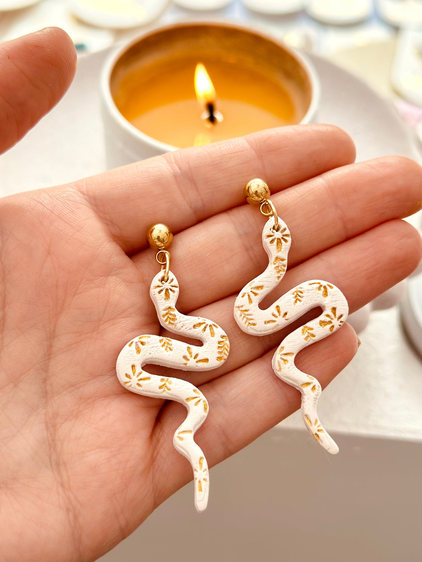 Serpentina - White/Gold